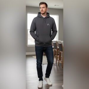 Guy Harvey Charcoal Hoodie